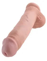 Фалоімітатор King Cock 11" 29 см тілесний - мініатюра 3