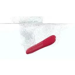 Вібропуля Tango X Cherry Red by We-Vibe 7 режимів вібрації 8 рівнів інтенсивності - мініатюра 3