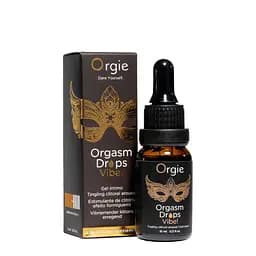 Краплі збуджуючі Orgie Orgasm Drops Vibe Peach Flavor 15 мл Orgie 51652; 69-51652 92578