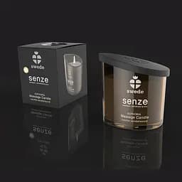 Свічка для масажу Senze Euphoria Massage Candle ваніль/сандал, 50 мл - мініатюра 4