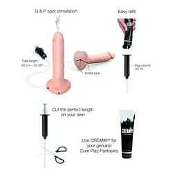 Кінчаючий фалоімітатор Strap-On-Me Squirting Cum Dildo Realistic Flash Strap-on-me SO9014 97536 - мініатюра 4