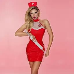 Еротичний костюм медсестри JSY Гаряча Ванесса S/M