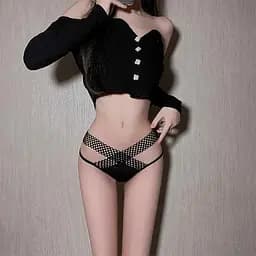 Трусики спокусливі жіночі S/M Чорний K000919