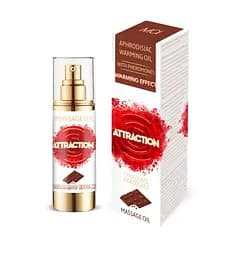 Разогревающее массажное масло с феромонами Mai Pheromon Massage OilChocolate (30 мл)
