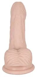 Фалоімітатор You2Toys Silicone Dildo Size S 14.5 см тілесний - мініатюра 5