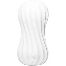 Двусторонний мастурбатор Lola games Marshmallow Fuzzy белый