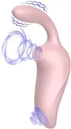 Вібратор I’MCUM Secret G з вакуумом, вібрацією та стимуляцією точки G (IM-KXY216)