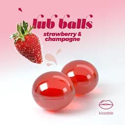 Вибухові кульки зі смаком шампанського із вершками Crushious Balls lub strawberry&champagne - мініатюра 2