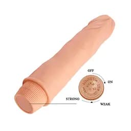 Вібратор Barbara Dwarf Vibrator 8,3" Flesh - мініатюра 7