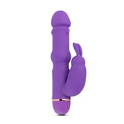 Вібратор-кролик Teazers Silicone Rabbit, 19 см (фіолетовий)