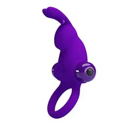 Ерекційне кільце з вібрацією PRETTY LOVE VIBRANT PENIS RING I Purple PRETTY LOVE BI-210204-1 99056 - мініатюра 3