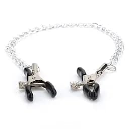 Зажимы для сосков с палочкой: сенсуальность БДСМ-игр Серебристый K000215