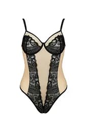Еротичне боді Casmir Daisy Body XXL/XXX бежевий - мініатюра 3