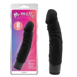 Вібратор Thick Realistic Dilio-Black M-Mello CN-101834625 98523 - мініатюра 5