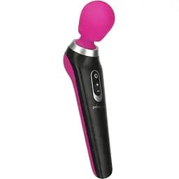 Мощный вибромассажер PalmPower EXTREME Pink водонепроницаемый с плавной регулировкой
