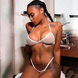 Изысканный прозрачный комплект эротического белья S/M Белый K0607-2