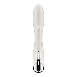 Вібратор-кролик Satisfyer Spinning Rabbit 1 20 см білий - мініатюра 5