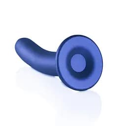 Фалоімітатор Ouch! Smooth G-Spot Dildo 6'' 15 см (синій) - мініатюра 10