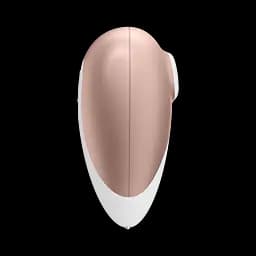 Вакуумний стимулятор клітора Satisfyer Deluxe золотий - мініатюра 4