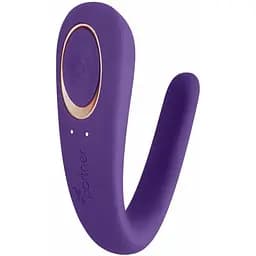 Вибратор для пар Satisfyer Double Classic 17 см фиолетовый