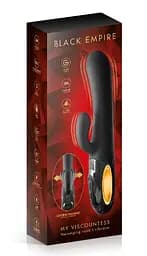 Силіконовий вібратор RABBIT MY VISCOUNTESS BLACK EMPIRE VIBRATOR Black Empire 90-521169001000 96998 - мініатюра 2