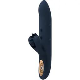 Вибратор-кролик Dreamtoys Athena 23 см синий