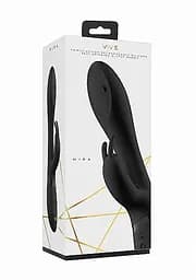 Вібратор-кролик Mira Spinning G-spot Rabbit з ротацією SCALA 36-VIVE022BLK 103483 - мініатюра 8