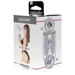 Мастурбатор Fleshlight Quickshot Riley Reid, компактный, отлично для пар и минета