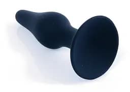 Анальна пробка - Silicone Black Plug XL - мініатюра 2