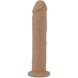 Фалоімітатор Silexd Liquid Silicone Dildo Model 2 Size 9" 22.9 см тілесний