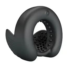 Віброкільце PRETTY LOVE Quentin Vibrating Silicone Cock Ring PRETTY LOVE BI-210312Z 103659 - мініатюра 4