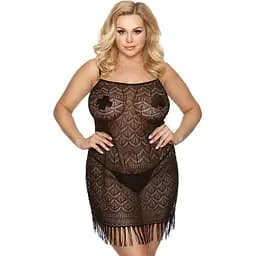 Сексуальна сукня Anais Geali XL/XXL чорний