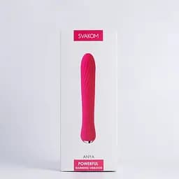 Вібратор з підігрівом - Svakom Anya Plum Red SVAKOM SO4847 91726 - мініатюра 2