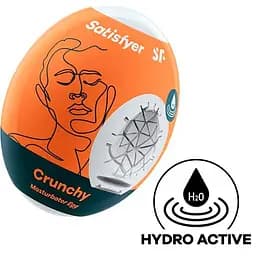 Мастурбатор-яйце Satisfyer Masturbator Egg Crunchy (SO5525) [96195] - мініатюра 3