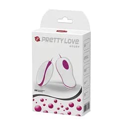Віброяйце Pretty Love Avery Vibrating Egg Pink - мініатюра 9