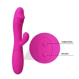 Вібратор Pretty Love Snappy Vibrator Pink - мініатюра 7