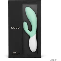 Вібратор-кролик Lelo Ina 3 Seaweed 10 режимів вібрації - мініатюра 3