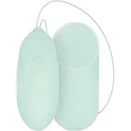 Виброяйцо EasyToys Luv Egg 16 см зеленый