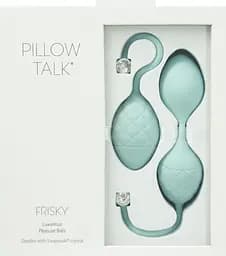 Вагінальні кульки PILLOW TALK - Frisky Teal із кристалом Сваровські Pillow Talk SO2722 89299 - мініатюра 4