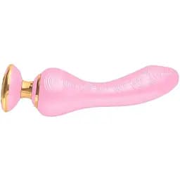 Вібратор для точки G Shunga Sanya Light Pink Гнучкий стовбур