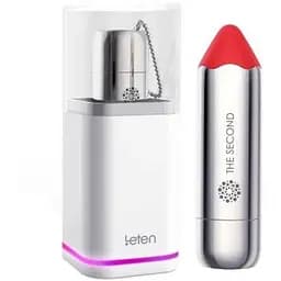 Вибратор для клитора Leten The Second 8.8 см красный