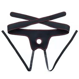 Страпон LoveToy Easy Strapon Set 7.5'' 19 см тілесний - мініатюра 7