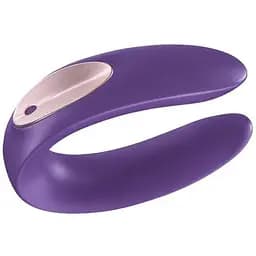 Вібратор для пар Satisfyer Double Plus Remote з пультом дистанційного керування та двома моторчиками - мініатюра 3