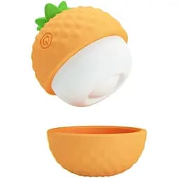 Стимулятор для клитора Pretty Love Pineapple Secret оранжевый