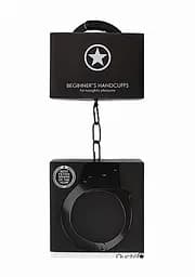 Наручники - Ouch! Beginner's Handcuffs Black - мініатюра 2