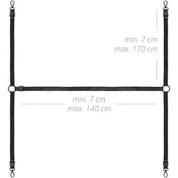 Фіксатор рук і ніг для ліжка Bedroom Fantasies Under The bed RestRaint Set - мініатюра 7
