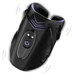 Насадка на пеніс Mechwarrior Black, 9 vibration functions Boss Series 52-00094 100567
