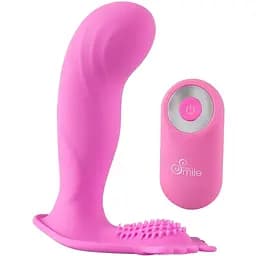 Вибратор Sweet Smile G-Spot Panty Vibe 11.7 см розовый