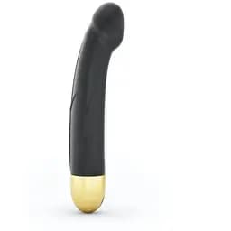 Вібратор Dorcel Real Vibration M Gold 2.0G-Spot стимуляція "Реальна Вібрація" 3.7 см Чорний - мініатюра 3