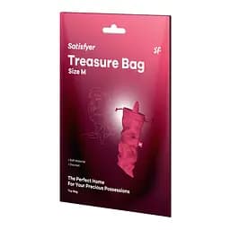 Мішечок для зберігання іграшок Satisfyer Treasure Bag M Pink Satisfyer IG060002; SX0548 98416 - мініатюра 3